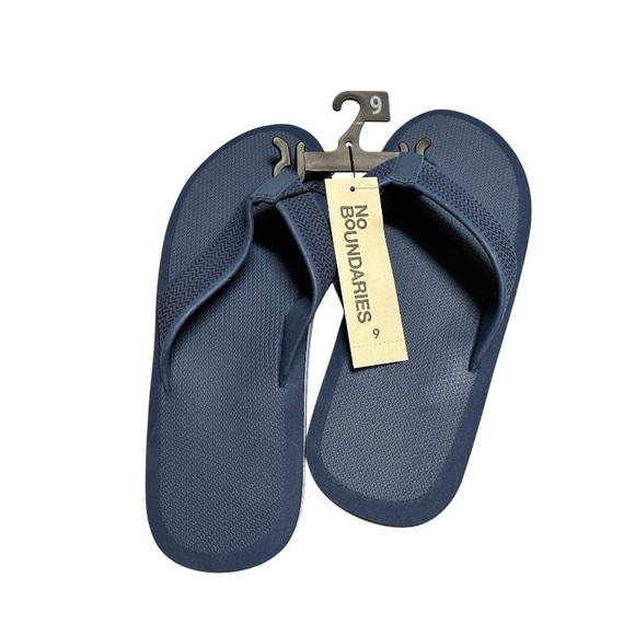 No Boundaries Other - No Boundaries Navy Flip-Flops for Men